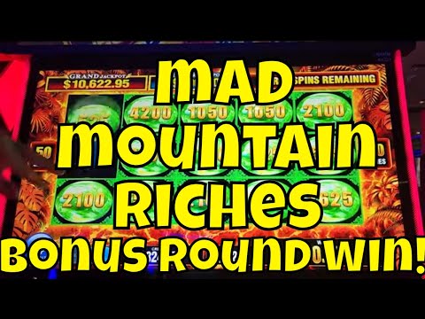 Mad Mountain Riches - Bonus Round Win!