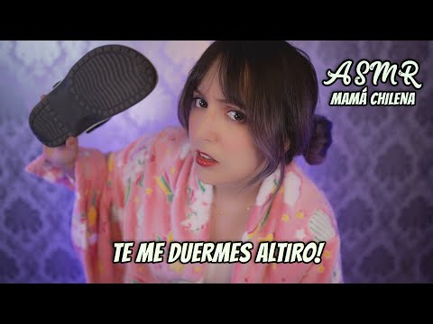 ⭐ASMR Tu mamá chilena te cuida con rabia y amor 😠💤