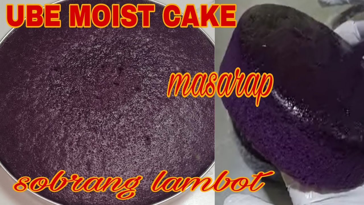 Влажный кекс без духовки с фиолетовым бататом || Рецепт влажного кекса