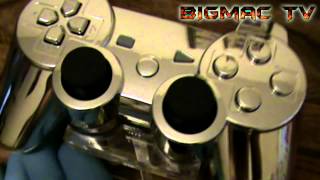 Silver Chrome Ps3 controller. BIGmac TV