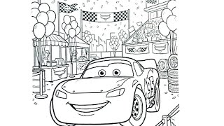 Kolorowanka Zygzak McQueen Race Day 🚗🏁 | Kolorowanki Samochody dla Dzieci | Zabawne i łatwe rysowanie samochodów Kolorowanka Zygzak McQueen Race Day 🚗🏁 | Kolorowanki Samochody dla Dzieci | Zabawne i łatwe rysowanie samochodów