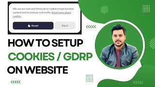 How To Display Cookies & GDPR Banner Notice on WordPress Websites for Free Full Guide| Hindi/Urdu