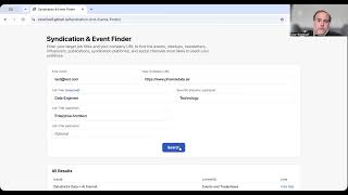 Content Syndication and Events Finder - How It Works