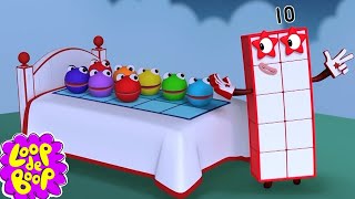 Cosy Day Learning Fun! 🫖 | Learn to Count, Read, Colours & Kindness | @loop-de-boop
