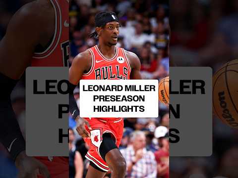 Lenny LED THE NBA in preseason scoring 🔥