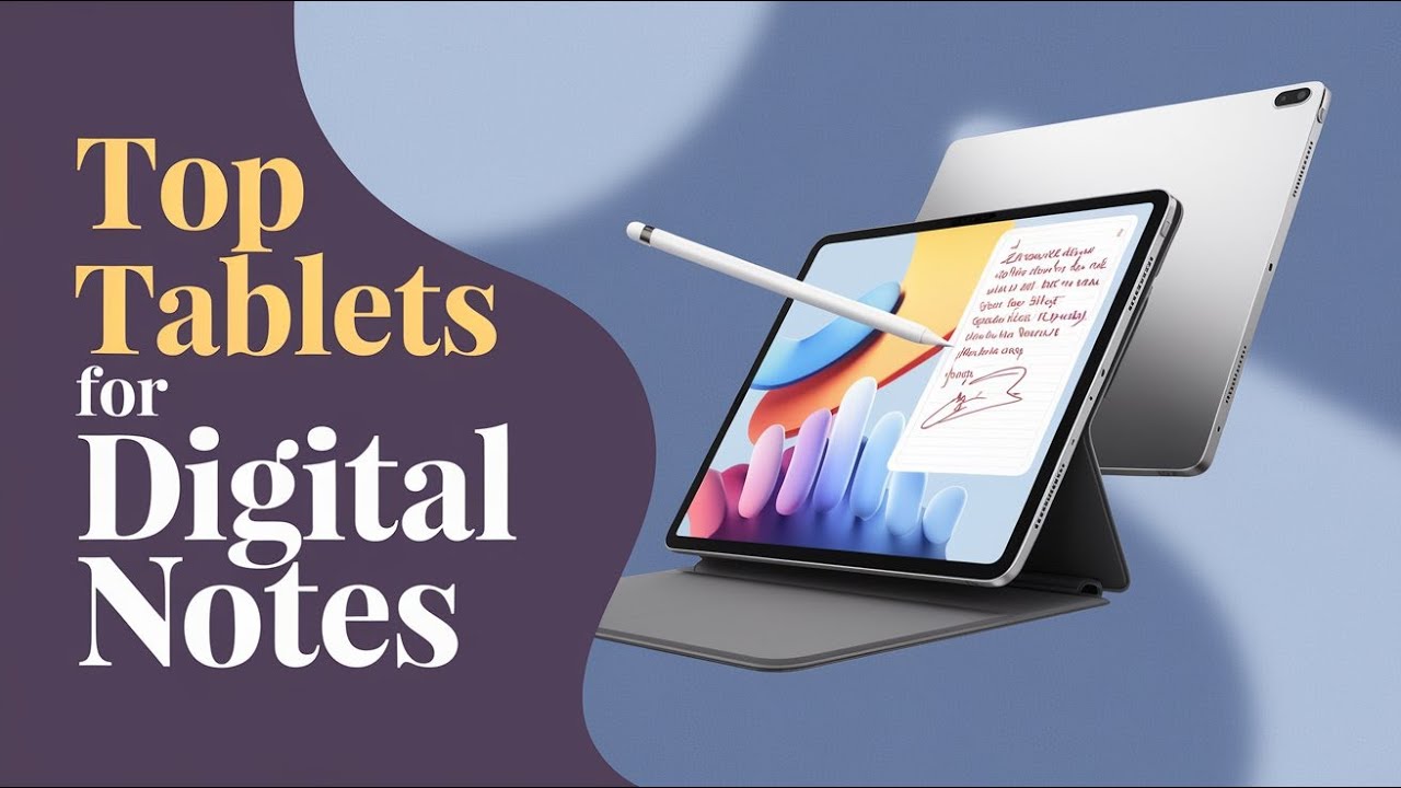 Best Tablets for Digital Notes & E-Books – 2025’s Top 5 Picks