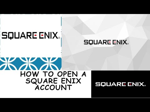 HOW TO MAKE A SQUARE ENIX ACCOUNT