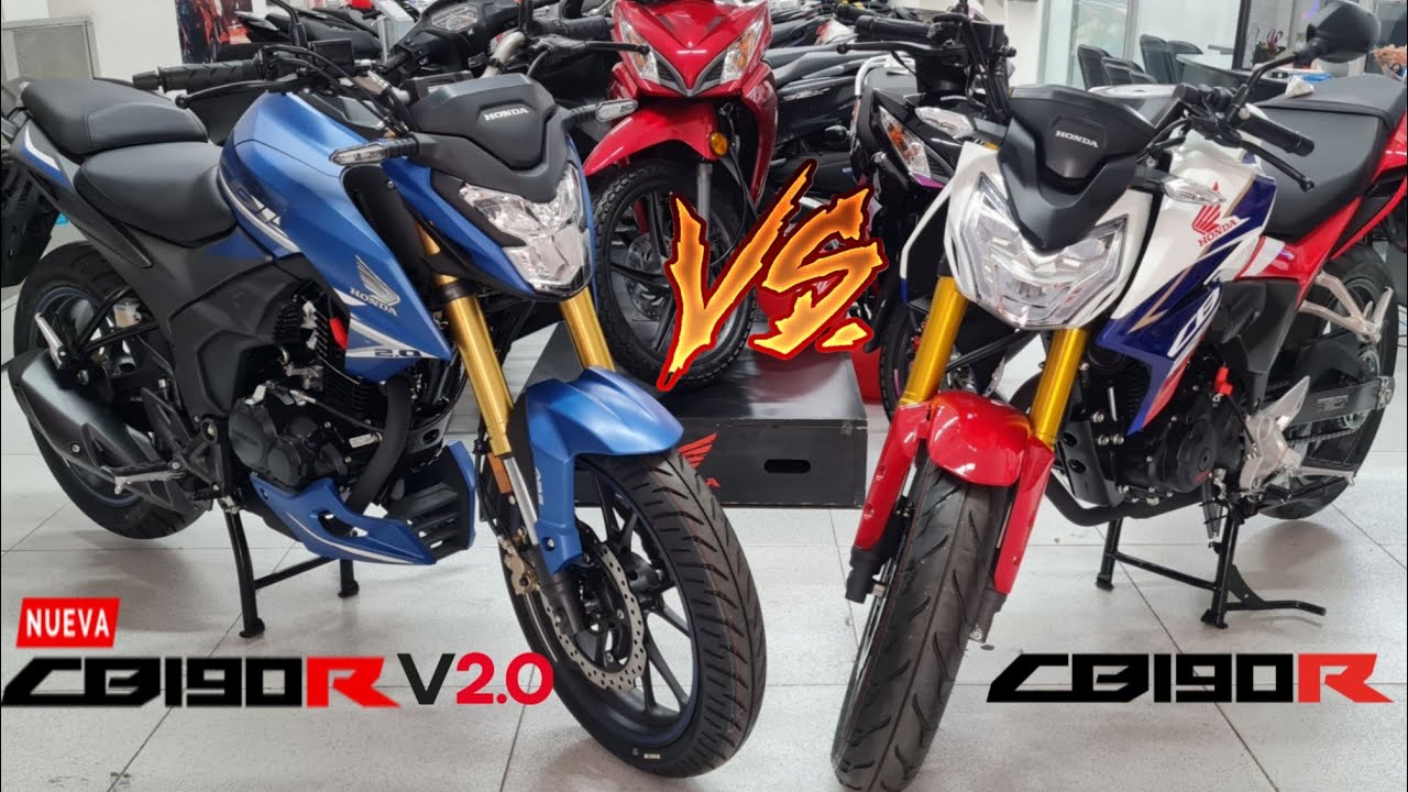 ⚠️Comparisons and Differences Honda CB190R 2.0 VS Honda CB190R