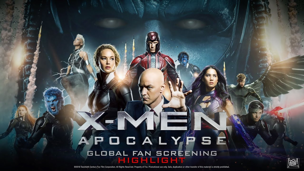 X-Men: Apocalypse ['Global Fan Screening - London Highlight' in HD (1080p)]