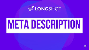 LongShot AI Meta Description