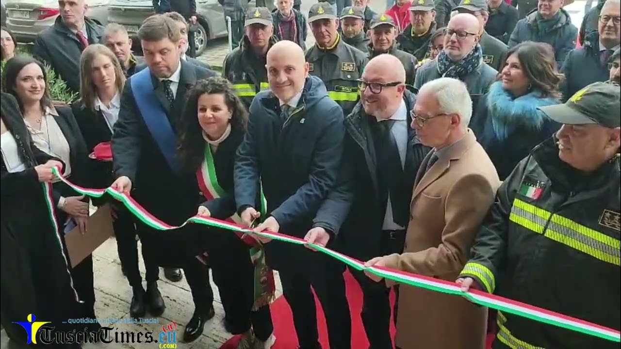 Intitolata a Paolo Garofalo la caserma dei Vigili del Fuoco di Viterbo