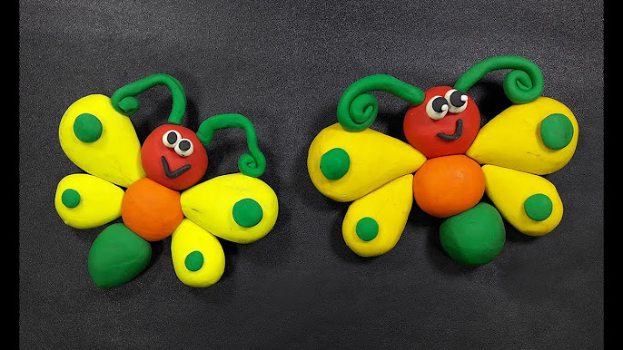 Clay toys making for kids 