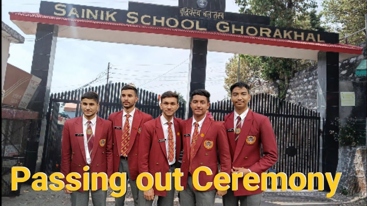 Sanik School Ghorakhal Passing out Ceremony 2025
