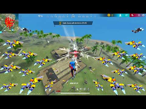 AWM-Y  ONLY 99% Headshot🎯88 Kills⚡| 1 VS 4 IMPOSSÍVEL? 😈 FREE FIRE SOLO