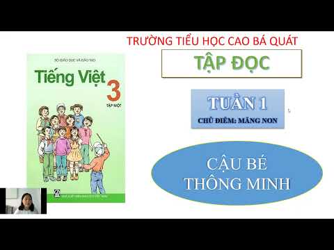 Tiếng Việt - Lớp 3 - Cậu bé thông minh (tập đọc)