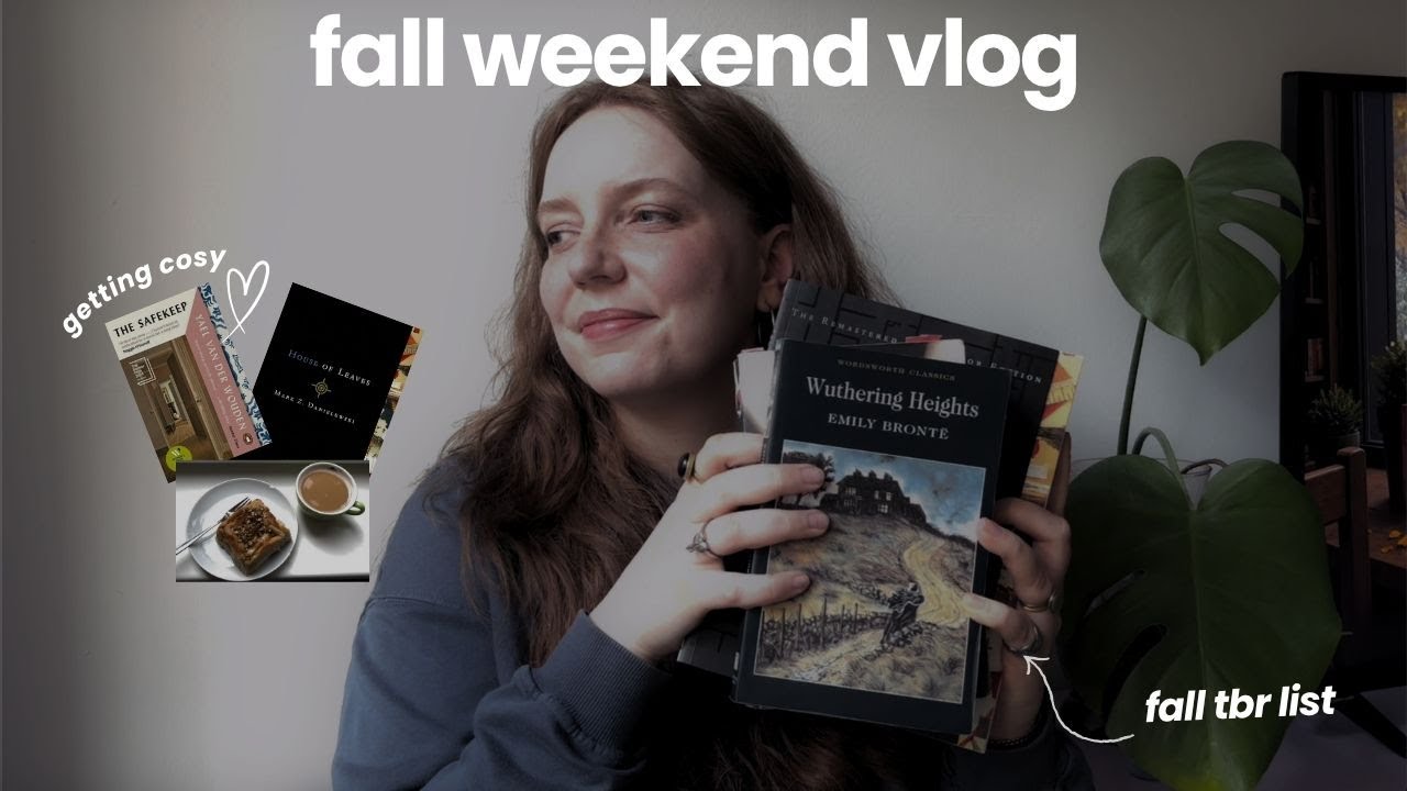 weekend vlog | my fall tbr list