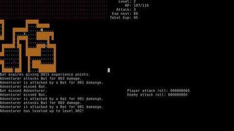 COBOL Roguelike - Early Demo 2021-05-07 #2