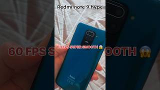 Redmi Note 9 Series Super Smooth 60fps pubgmobile bgmi shorts
