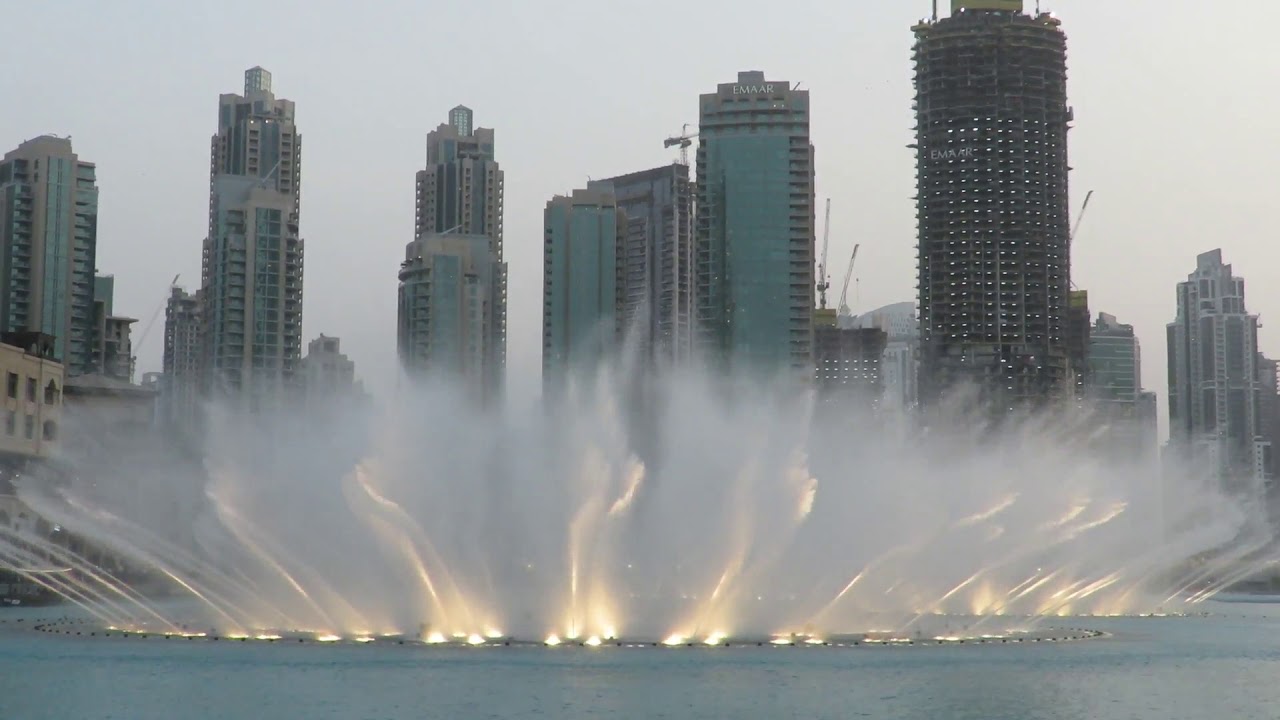 Dubai Fountain Arabic Song YouTube
