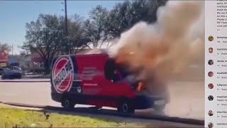 Community rallies around pie shop in Katy after van catches fire