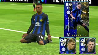 Efootball 24 Mobile (patch opening) Inter Milan 🖤💙 Lautaro Martinez,Barella,Pavard Gameplay