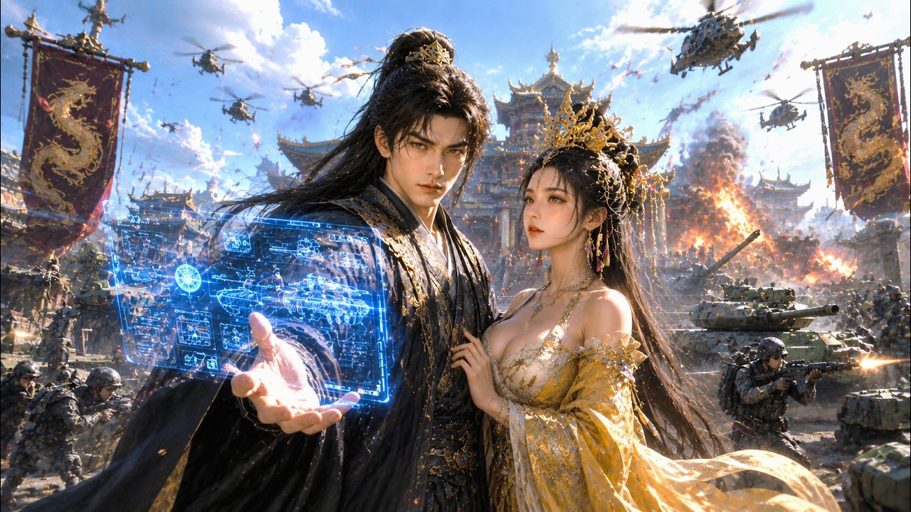 穿越後發現自己是有夫之婦,但老婆竟隱藏身份女扮男裝?他拿出火藥飛彈要帶老婆造反,兵馬未動,女帝說六國早滅了!#短劇 #反轉 #古裝 #穿越 #異能 #皇宮 #宮鬥 #大陸短劇 #男頻 #爽文 #馬甲