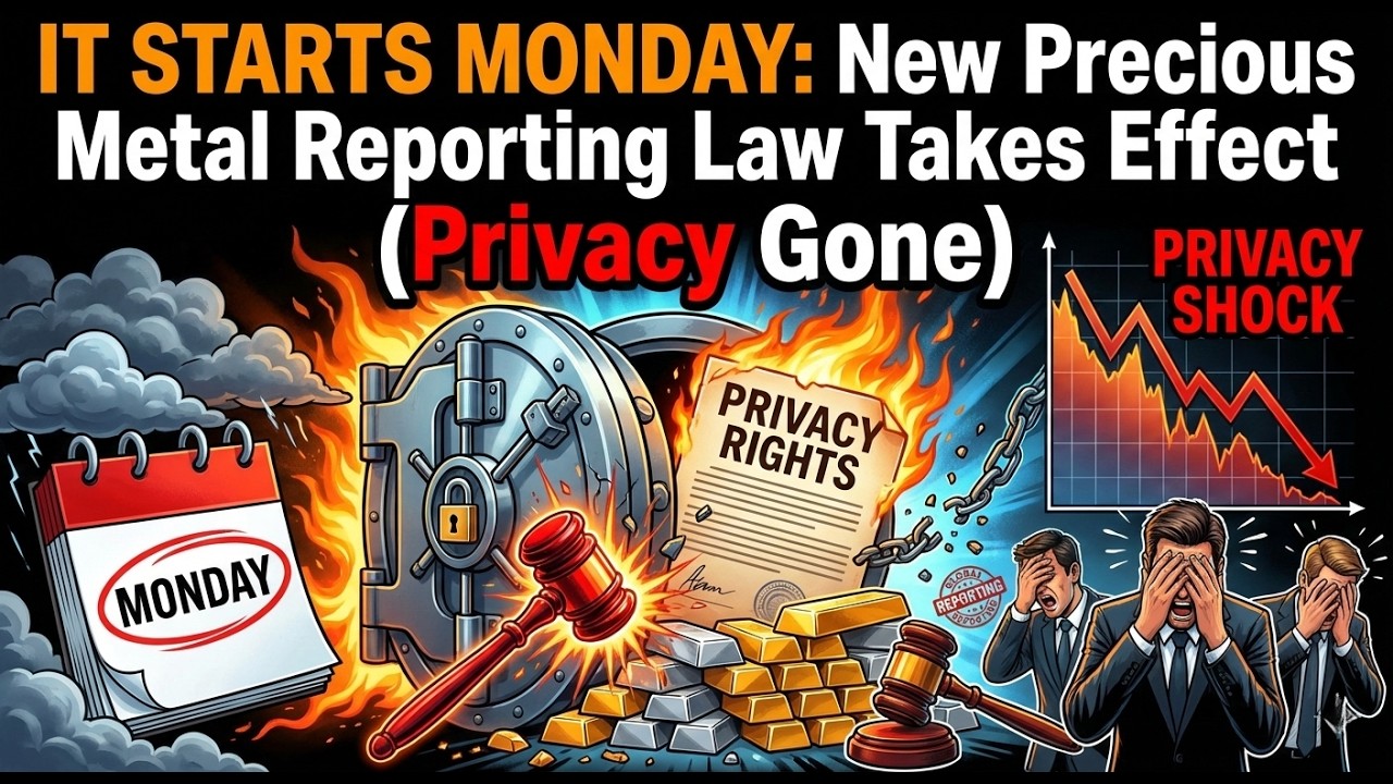 IT STARTS MONDAY: New Precious Metal Reporting Law Takes Effect. (Privacy Gone)