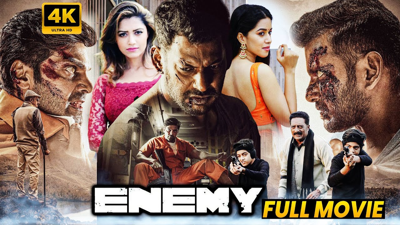 Enemy Vishal Super Hit Action/Thriller Drama Telugu Full Length HD Movie || Arya || Matinee Show