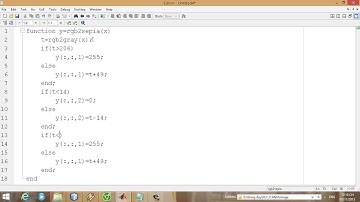 Tạo Function hàm trong MatLab