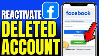 How to Reactivate a Deleted Facebook Account 2026 (Very Easy) screenshot 3