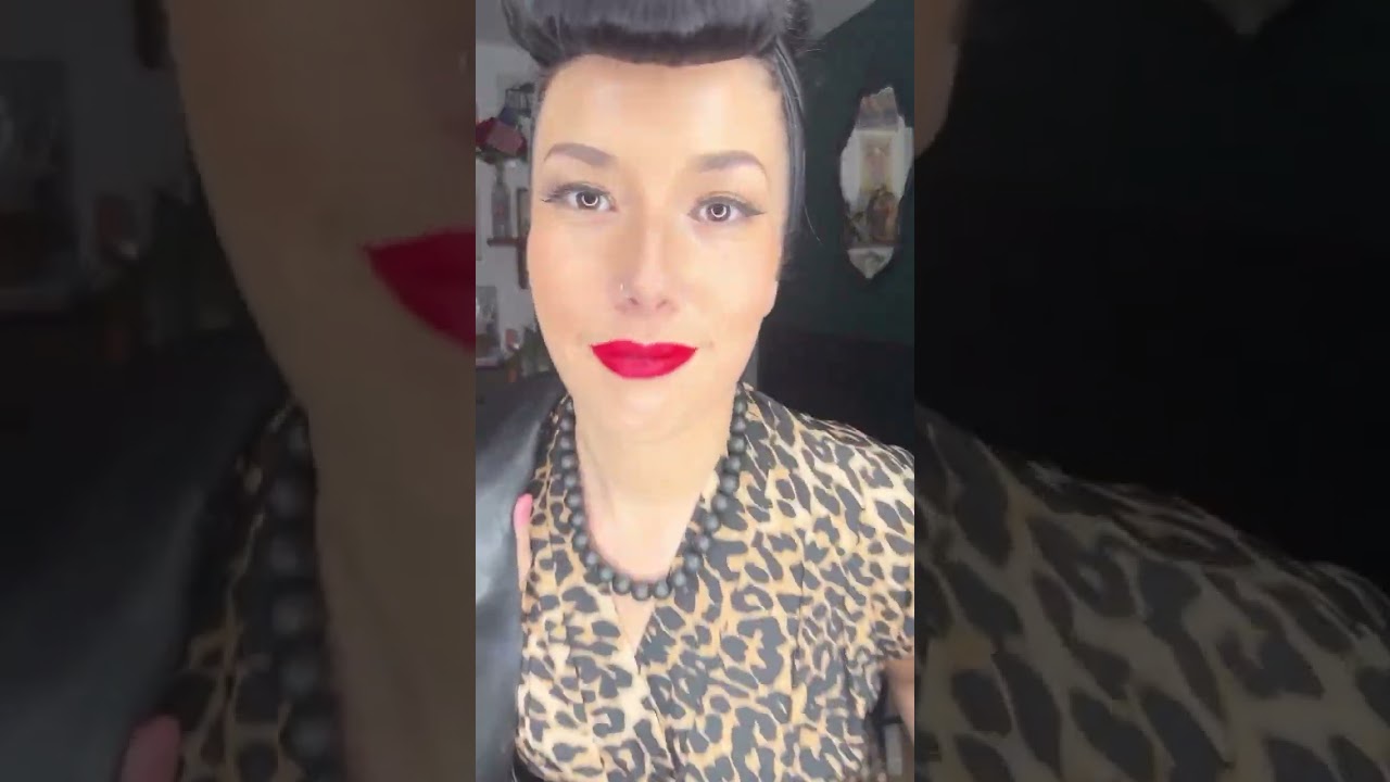 Leopard Print - Forever Classic!! #leopardprint #vintagefashion #vintageinspired #rockabilly