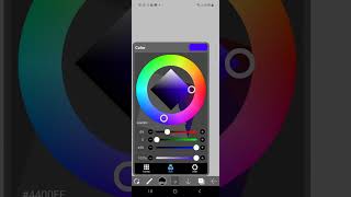 FAST TUTORIAL how to do rainbow background in ibis paint X