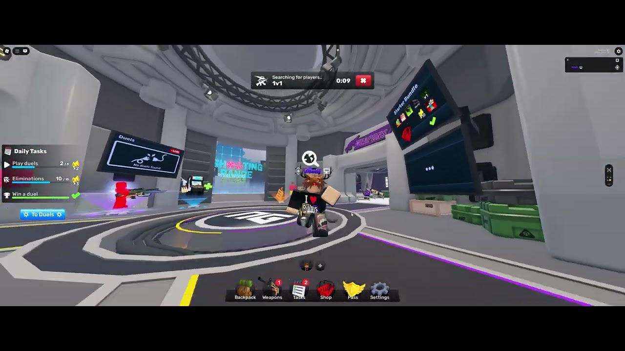 Default Ar Rivals how to get better whit AR? in roblox rivals - YouTube