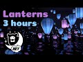 Hey bear bed time  lanterns  3 hours  relaxing animation with celestial soundscape