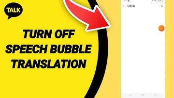 How To Turn Off Speech Bubble Translation On Kakao Talk App