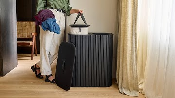 Joseph Joseph Tota Luxe Twin 90L Laundry Separation Basket | 5000005 & 5000006