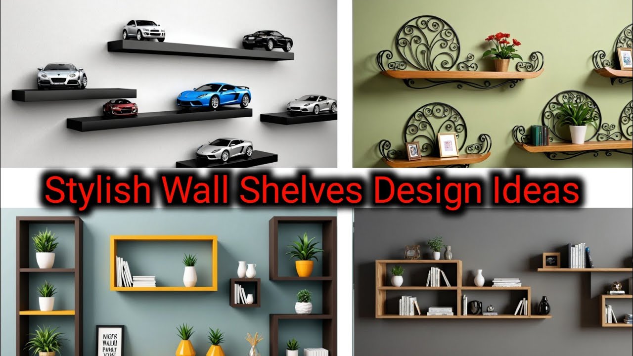Stylish Wall Shelves Design Ideas|| Latest Wall Rack Shelves Design ...