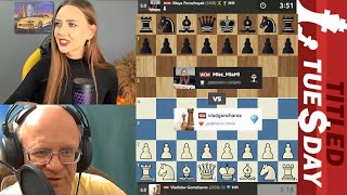 картинка: ТИТУЛЬНЫЙ ВТОРНИК! Владислав Гончаров - Майя Порожняк