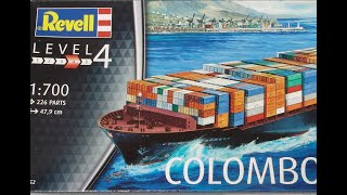 프라모델 제작의뢰 키트 언박싱 Container Ship "Colombo Express" (plamodel/Scale Model) UNBOXING