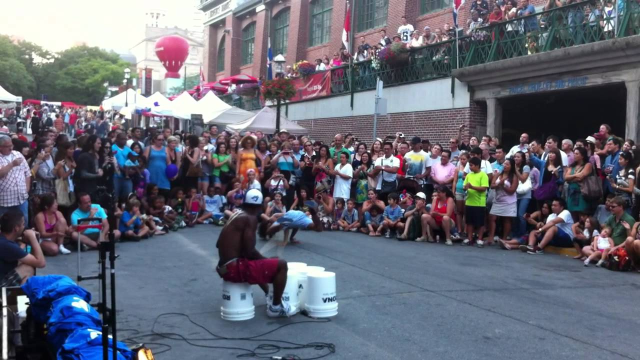 2on1 Another Awesome BucketDrumming and Breakdancing YouTube
