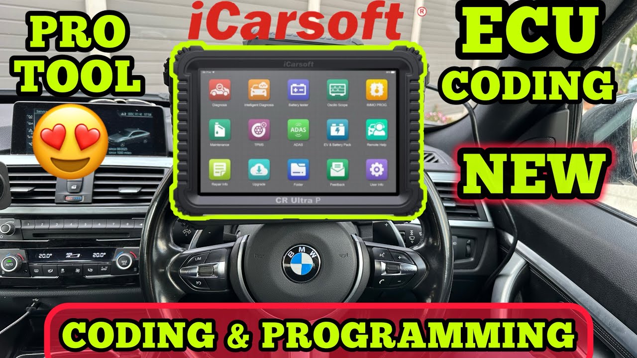 2025 REVIEW PRO TOOL NEW iCarsoft CR Ultra P - ECU Coding & Programming - 41+ Service DPF DELETE