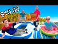 LAST TO LEAVE POOL FLOATY  WINS $10,000!