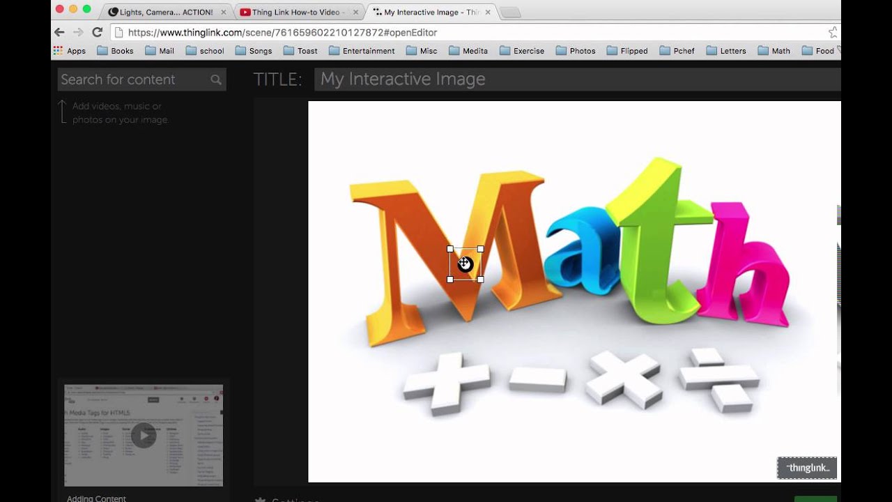 Thinglink Tutorial Thinglink Tutorial - YouTube