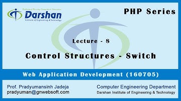 Lecture 8 - Control Structures Switch statement in PHP