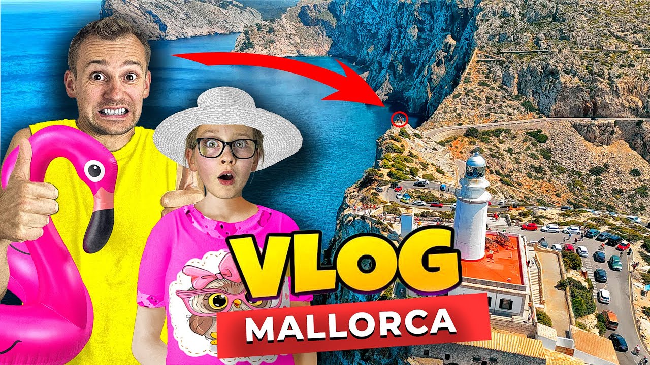 Ангелина и Семья Англикосик на Майорке * | ВЛОГ #1 | РУМ ТУР Динозавры