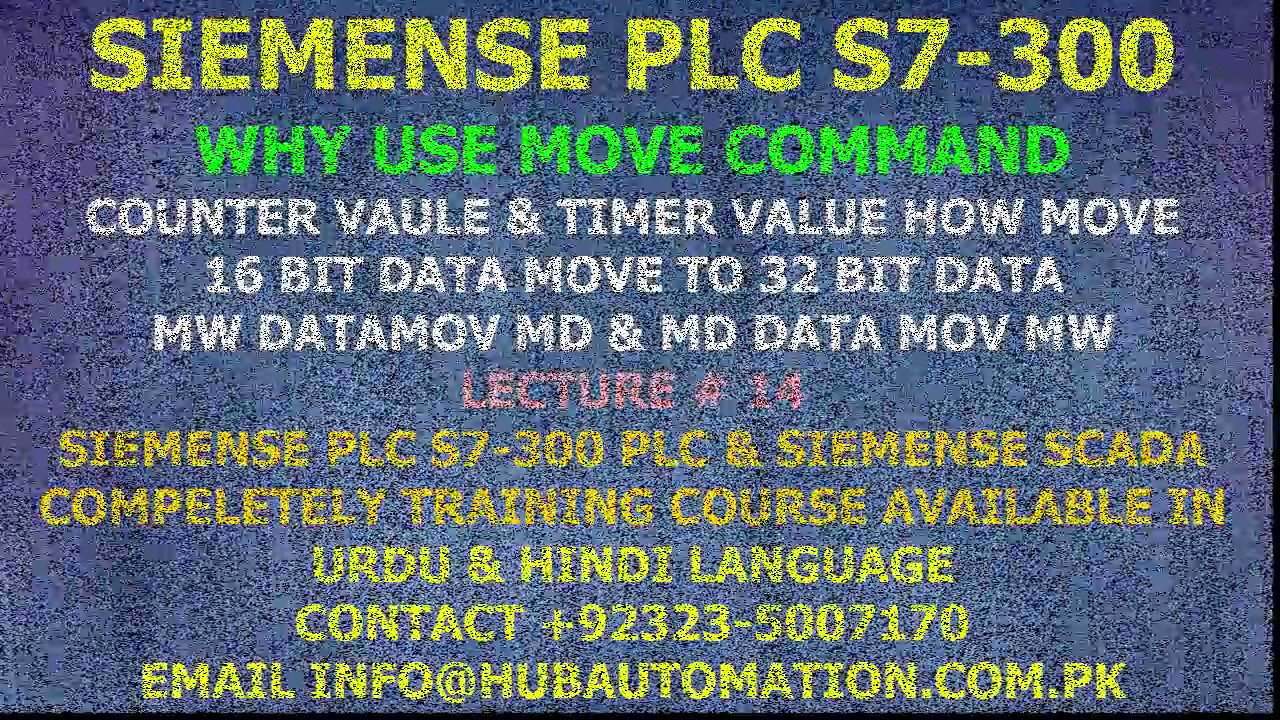 WHY USE MOVE COMMAND IN S7 300 PLC AND HOW MOVE DATA IN SIMATIC MANGER ...