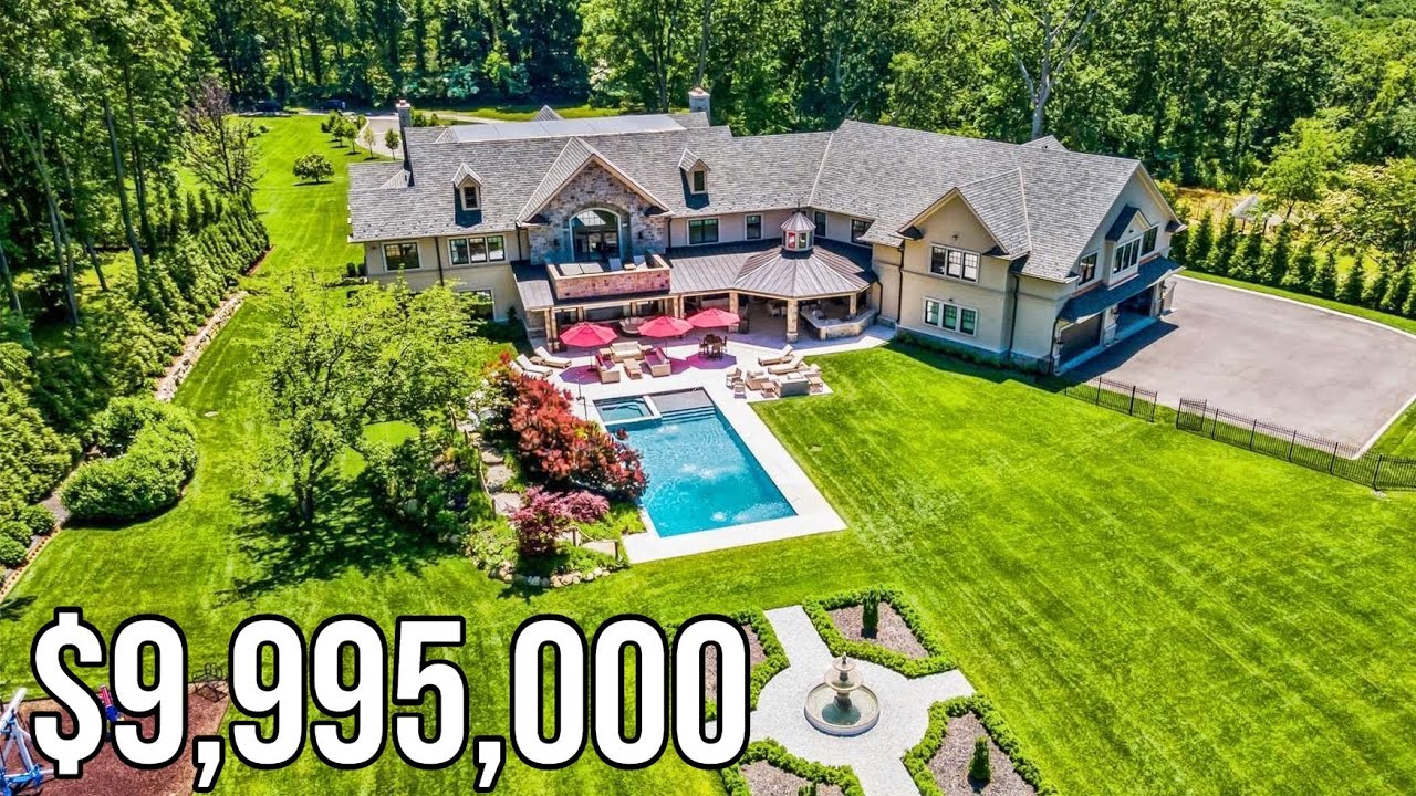 9,995,000 Cold Spring Harbor Estate Mansion Tour YouTube
