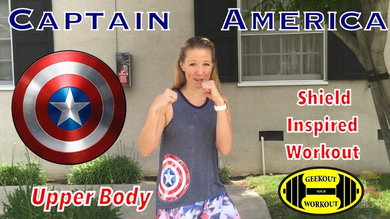 Captain America Civil War: Upper Body Shield Workout