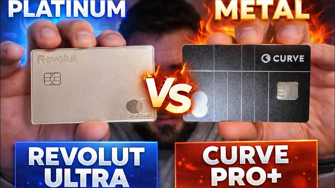 Revolut ULTRA vs Curve Pro+ | Platinum vs Metal cards & plans compared