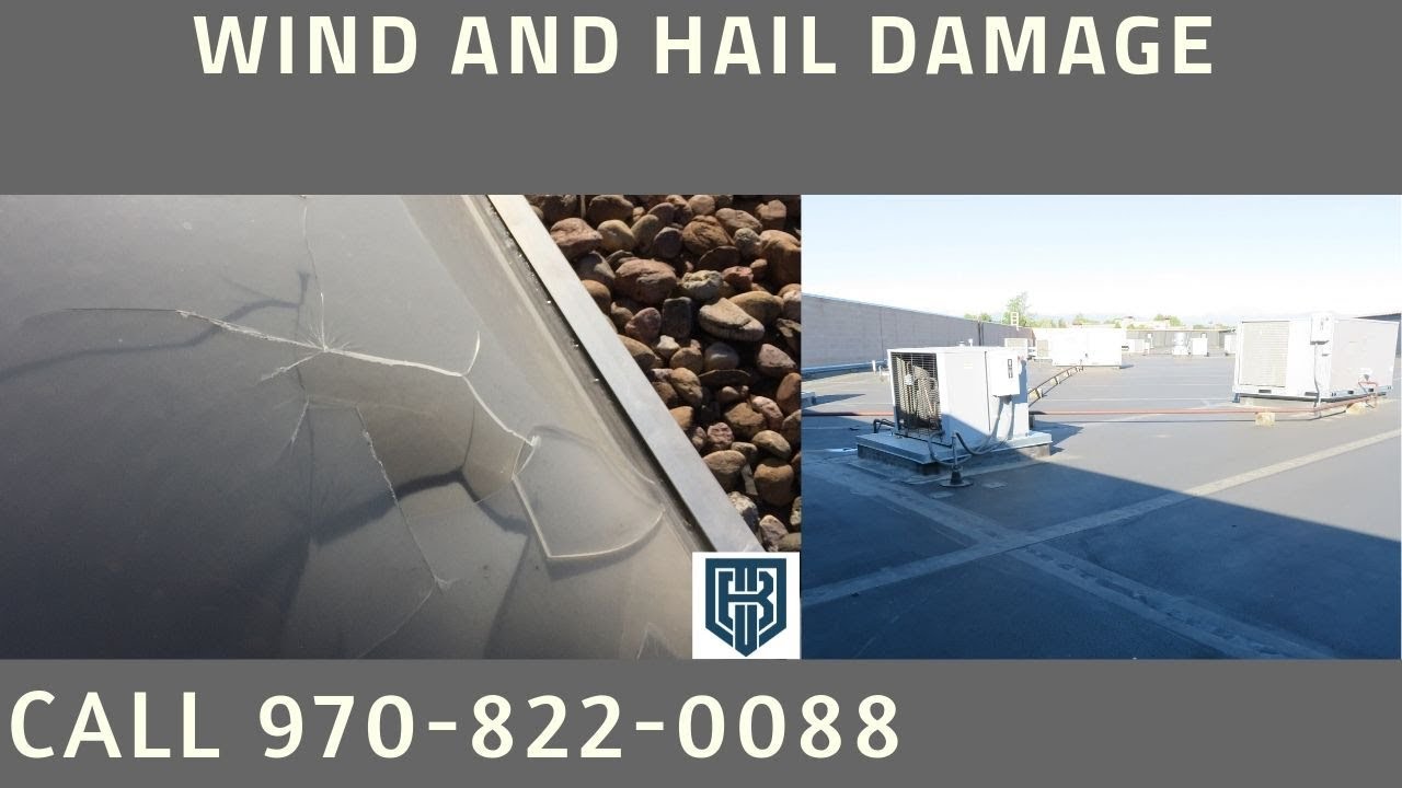 Hail and Wind Damage Roof Insurance Claim Process Assistance Fort Collins CO